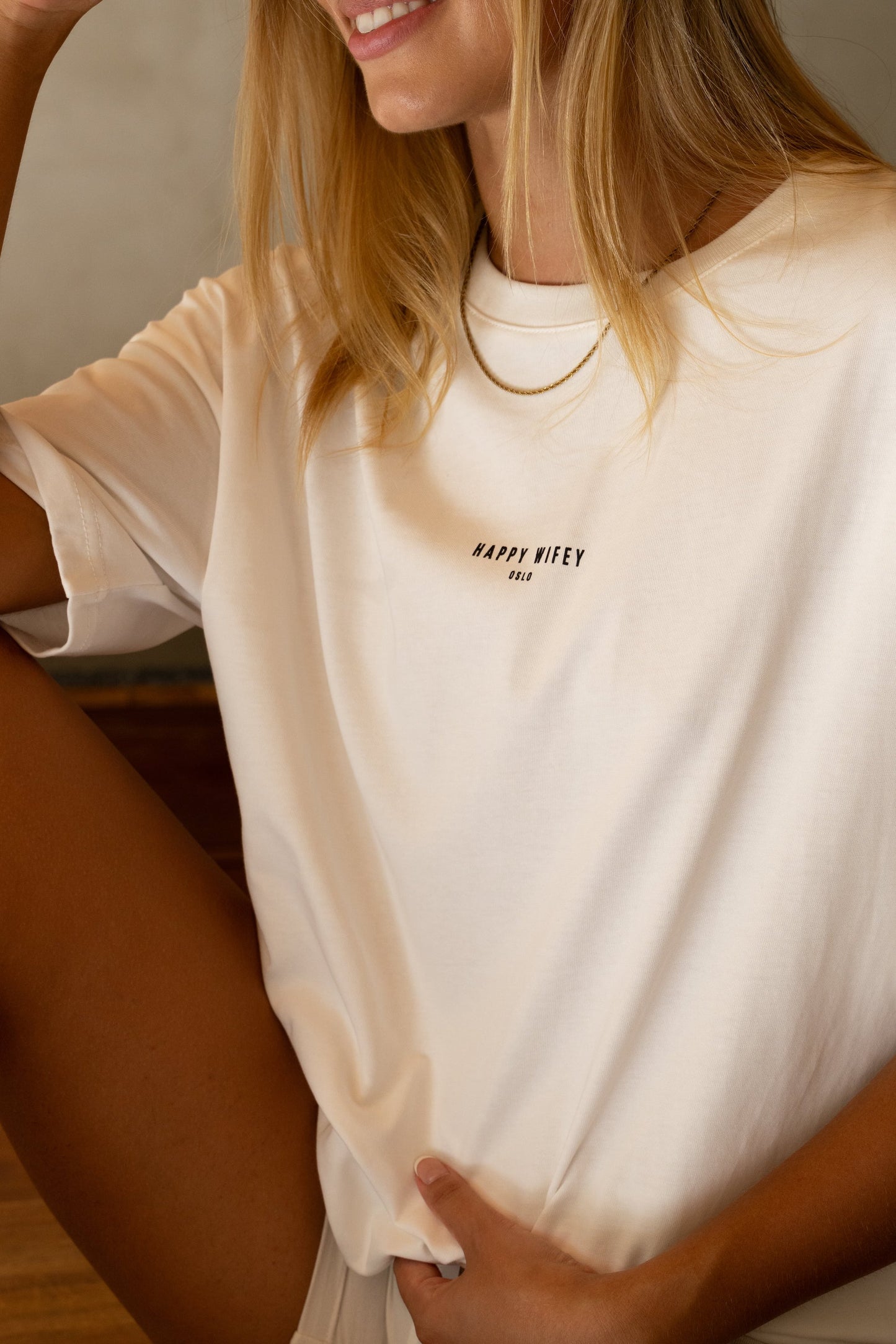 The Loose-Fit Tee in Crisp White