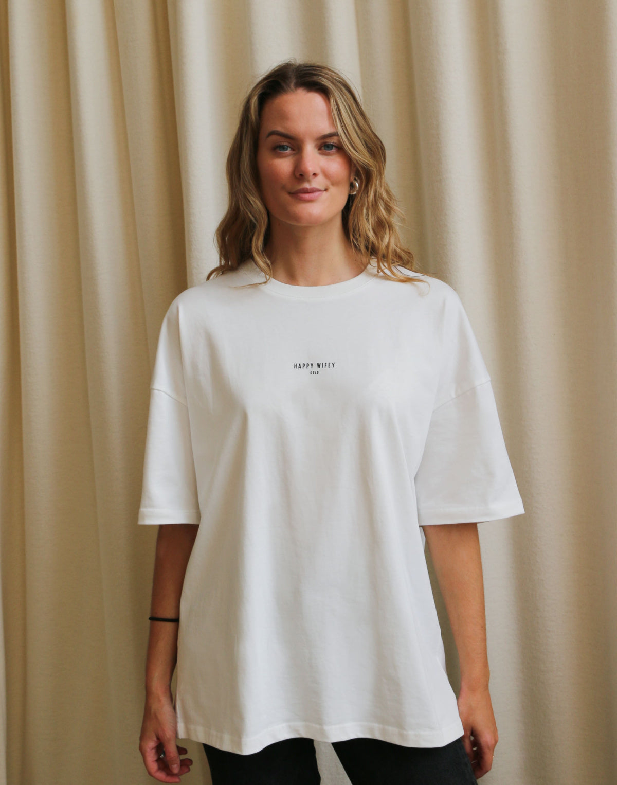 The Loose-Fit Tee in Crisp White