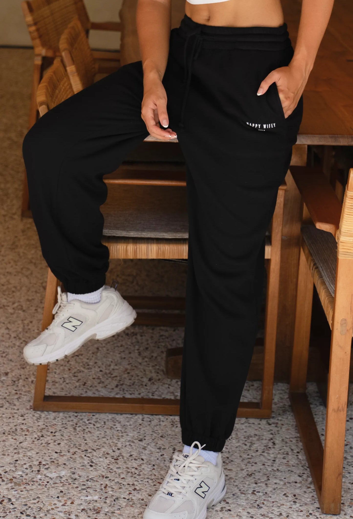 The Sweatpants in Black