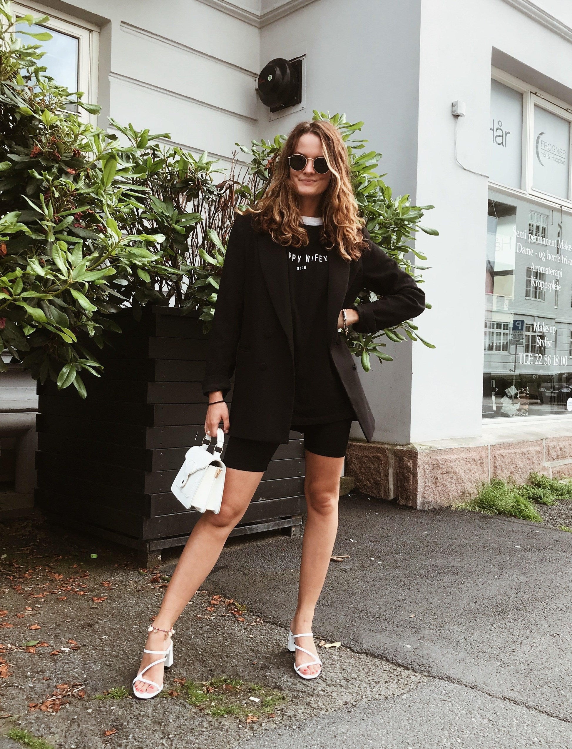 T-shirt Black - Happy Wifey