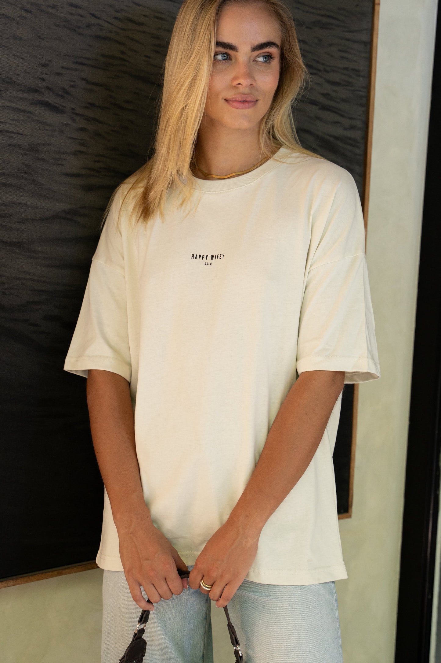 The Loose-Fit Tee in Light Sand