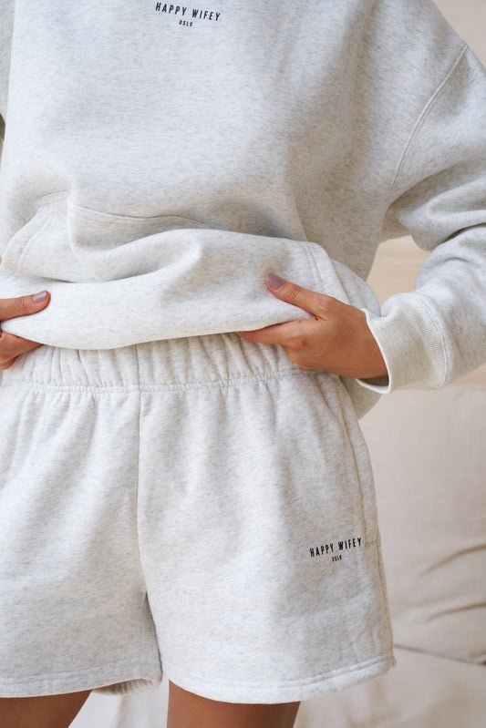 The Cozy Shorts in Grey