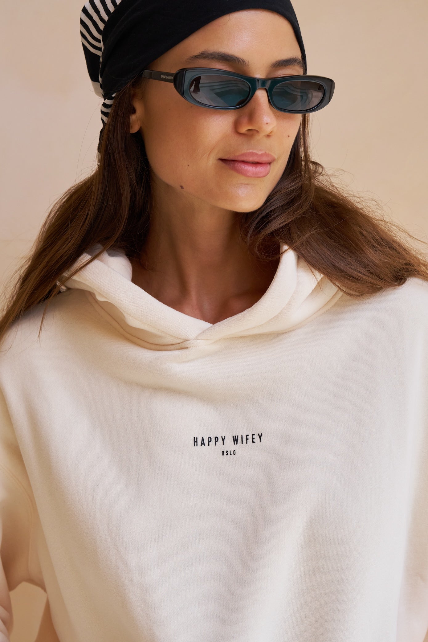 The Oversized Hoodie in Butter Cream
