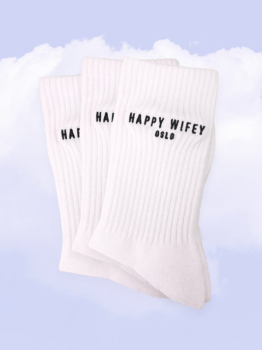 Happy Wifey Tennis Socks - Happy Wifey