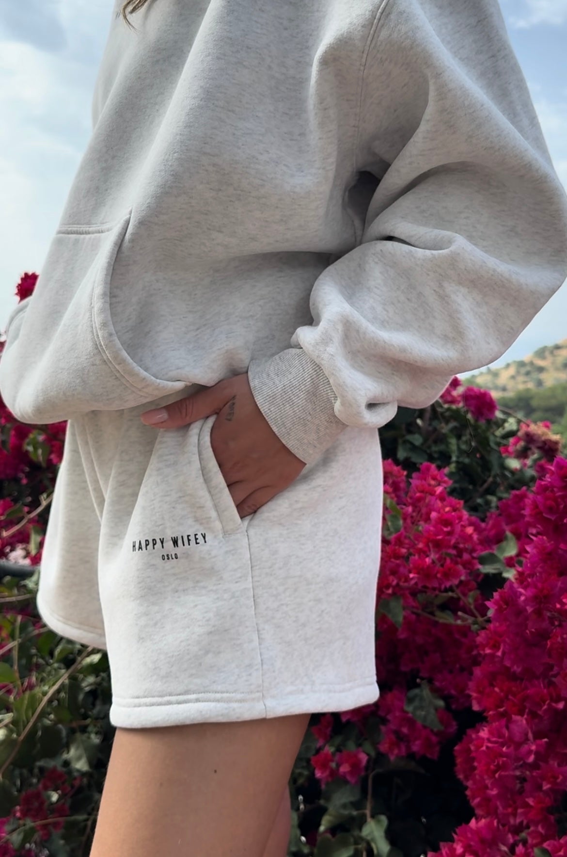 The Cozy Shorts in Grey