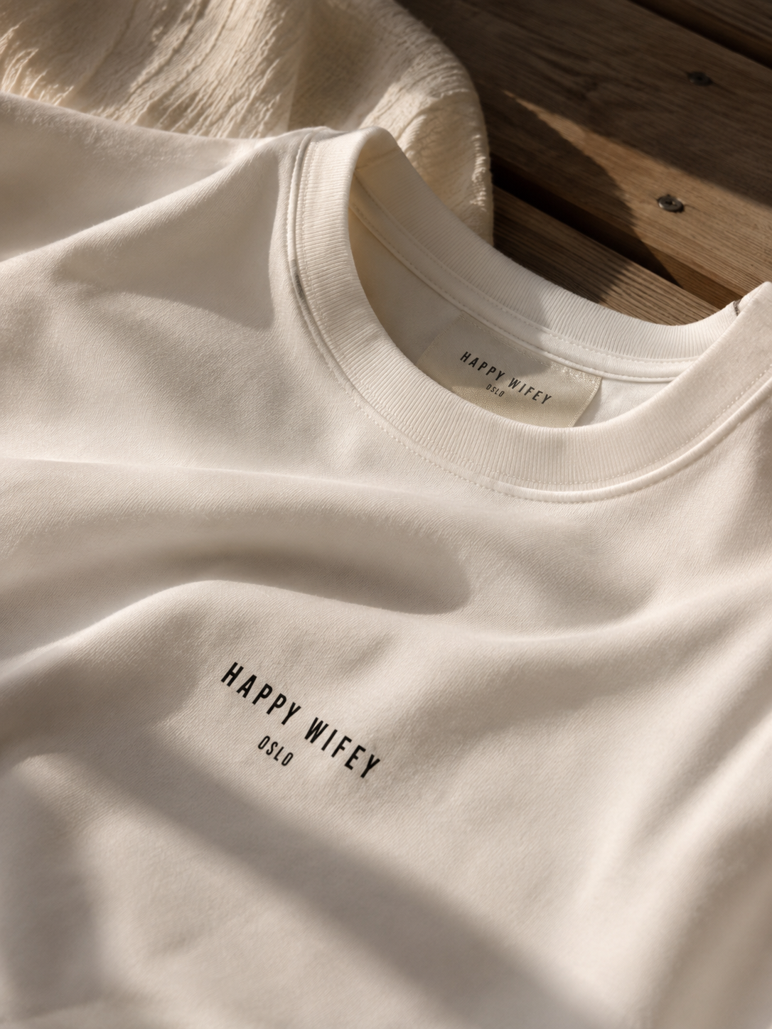 The Loose-Fit Tee in Crisp White