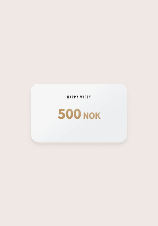 Gift Card 500 NOK - Happy Wifey