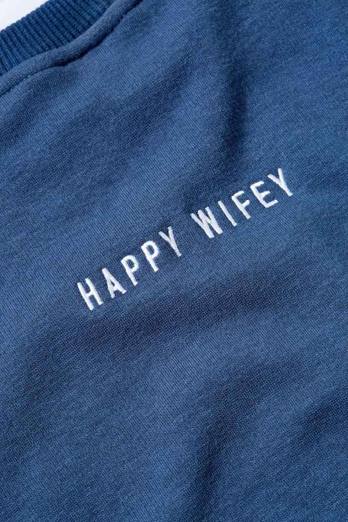 Sweatshirt Ocean Blue - Happy Wifey